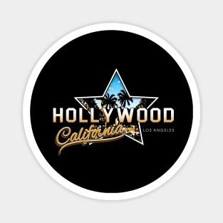 Hollywood Star - California Los Angeles Magnet